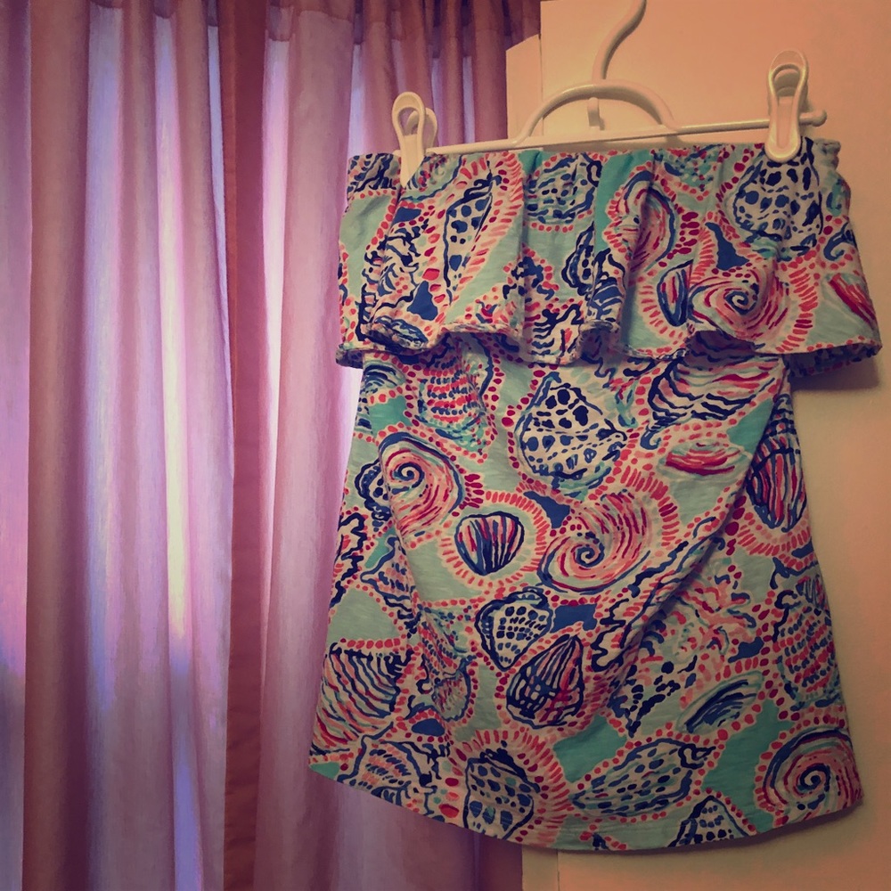 Lilly Pulitzer Wiley Top in Shell Me About It